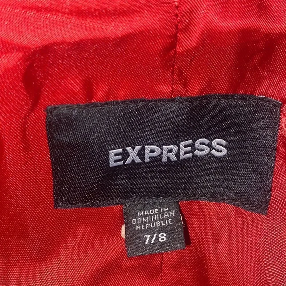 Express Wool Ruby Pea Coat! - Picture 12 of 16